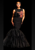 Volcán de fuego dress