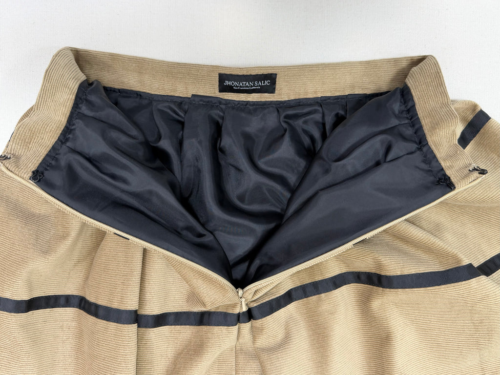 Knot bow skirt