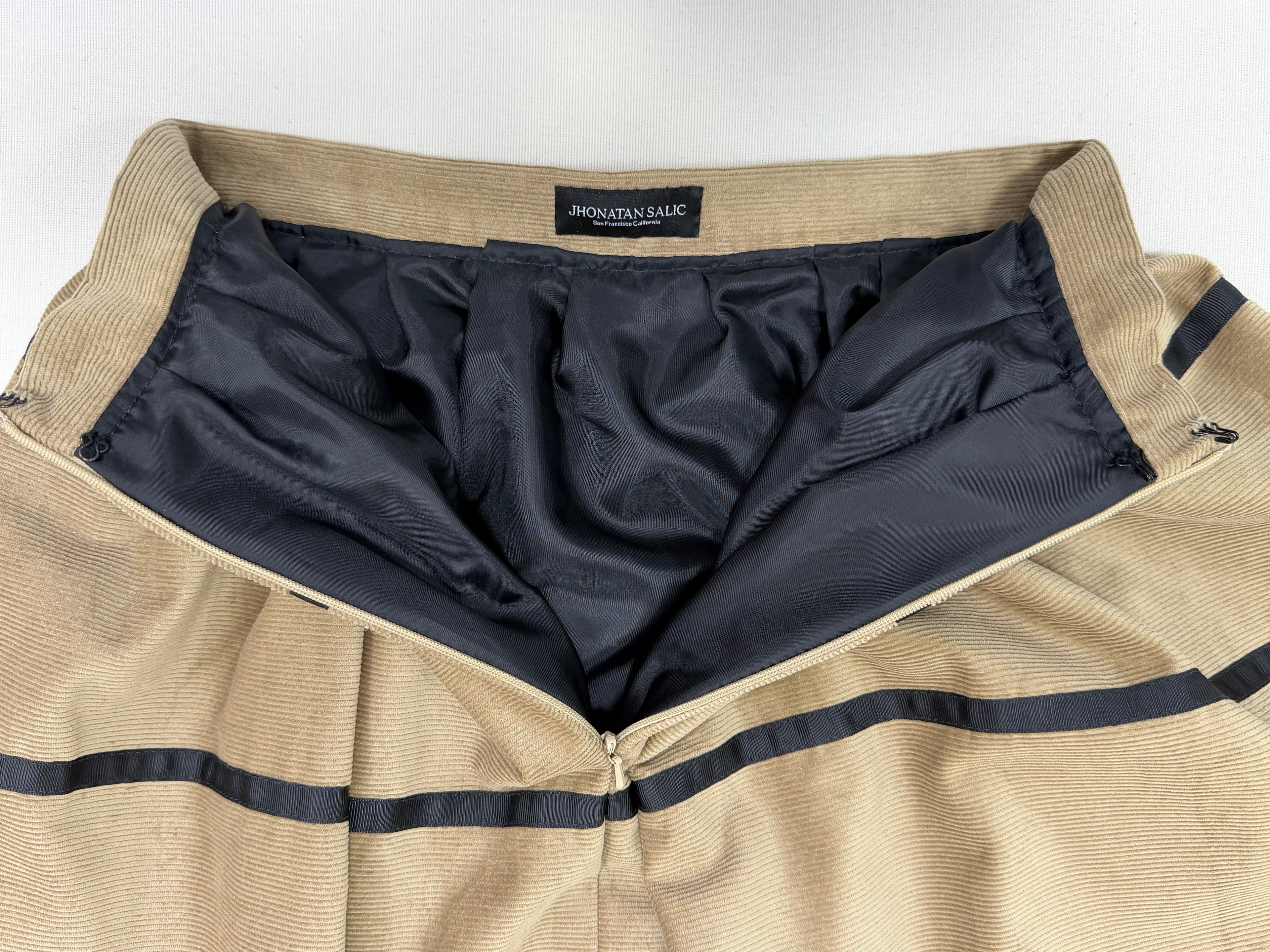 Knot bow skirt