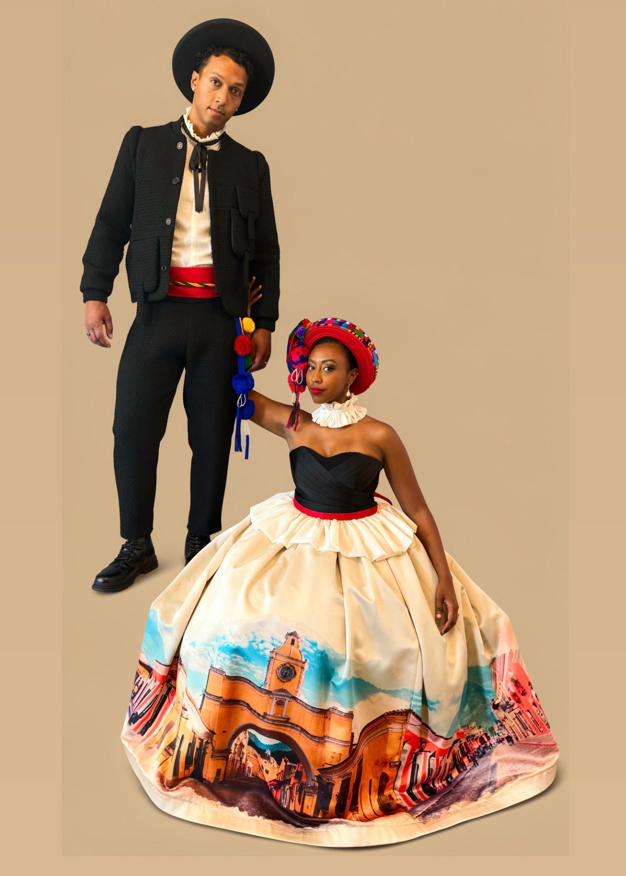 ANTIGUA GUATEMALA BALL GOWN