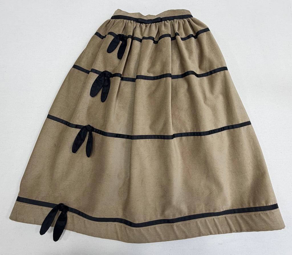 Knot bow skirt